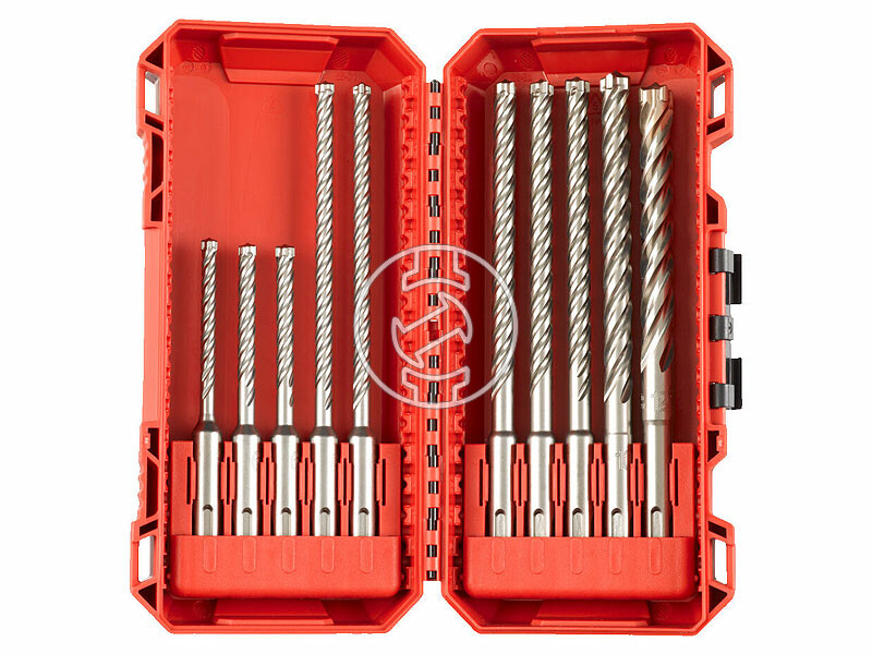 Milwaukee MX4 Set 3 10 részes sds-plus fúrószár készlet