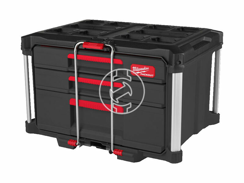 Milwaukee PACKOUT 2+1 fiókos tárolórendszer