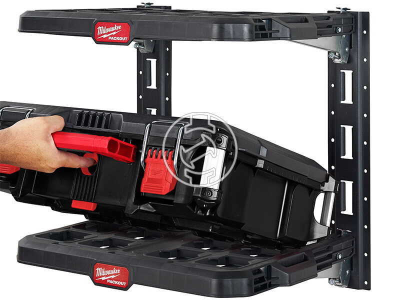 Milwaukee Packout fali tartó tárolórendszerhez
