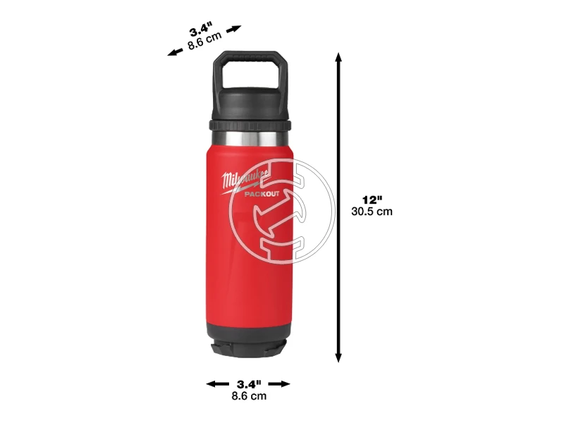 Milwaukee Packout kulacs 710 ml Piros