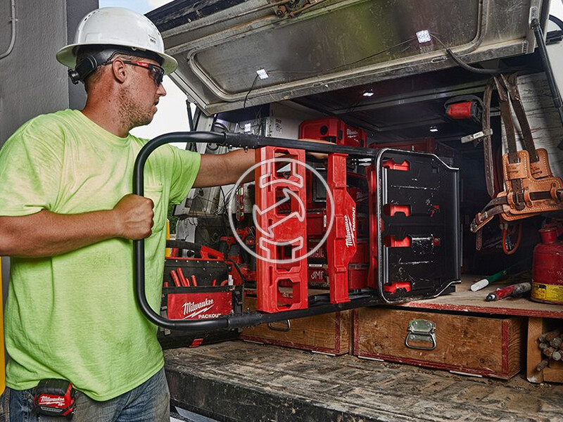 Milwaukee Packout szállítókocsi tárolórendszerhez