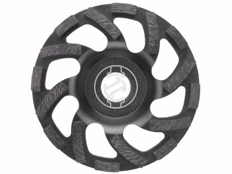 Milwaukee prémium SDCWSF 125 mm gyémánt csiszolótárcsa alátétekkel