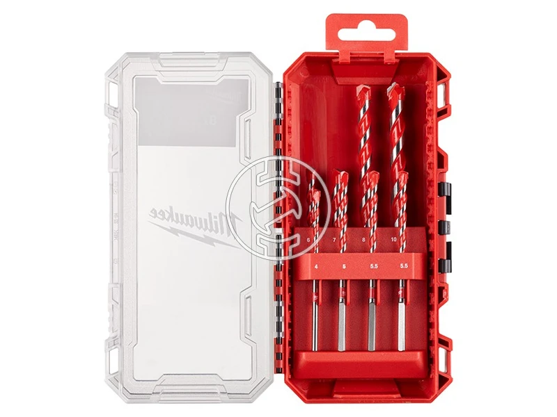 Milwaukee Premium Set 1 kőzetfúró készlet 8 db