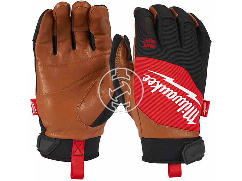 Milwaukee S/7-es hibrid bőr védőkesztyű