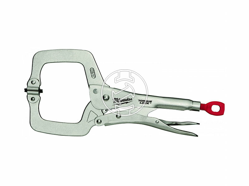 Milwaukee Torque Lock C-formájú 11 inch-es önzárófogó gömbölyű pofákkal