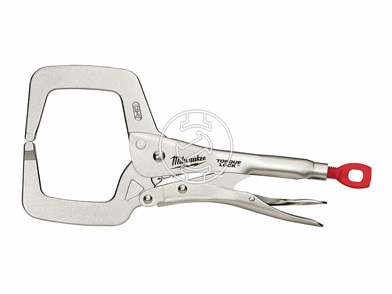 Milwaukee Torque Lock C-formájú 11 inch-es önzárófogó elfordítható pofákkal
