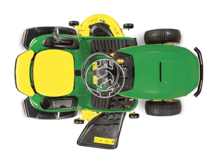 John Deere X167 benzinmotoros fűnyíró traktor