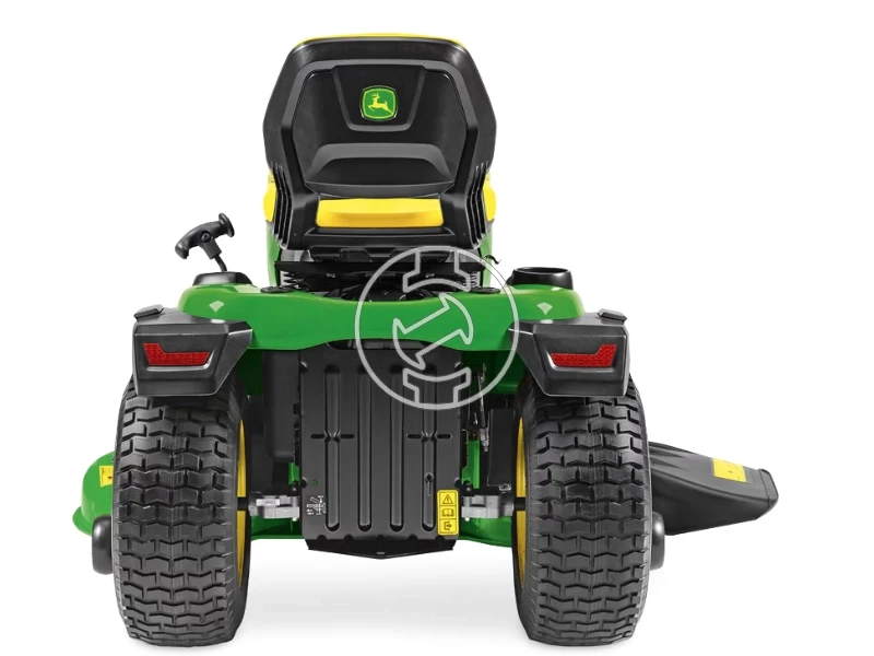 John Deere X167 benzinmotoros fűnyíró traktor