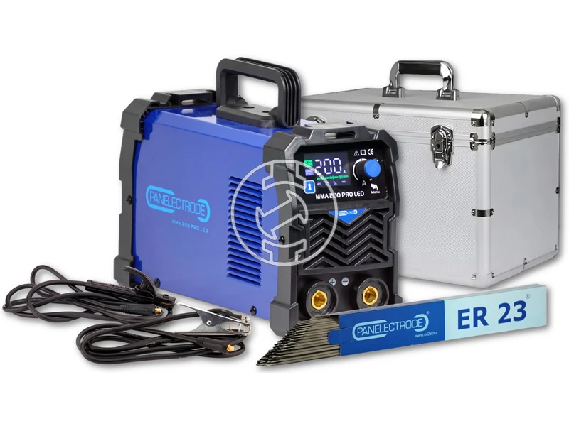 Panelectrode MMA 200 PRO LED bevontelektródás inverteres hegesztőgép