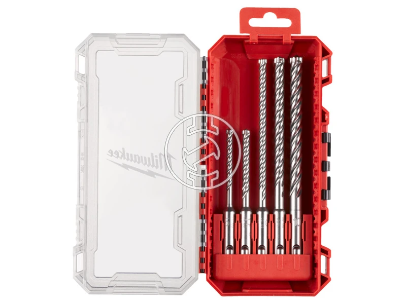 Milwaukee SDS-Plus MX4 Set sDS-Plus fúrószár készlet négyélű 5 db