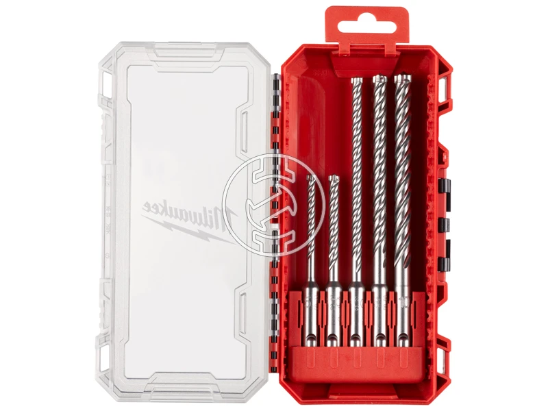 Milwaukee SDS-Plus MX4 Set sDS-Plus fúrószár készlet négyélű 5 db