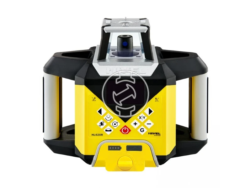 Nivel System NL620R forgólézer + RD600 jelfogó + SJJ állvány + LS-24 mérőléc