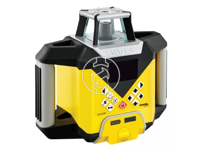 Nivel System NL620R forgólézer + RD600 jelfogó + SJJ állvány + LS-24 mérőléc
