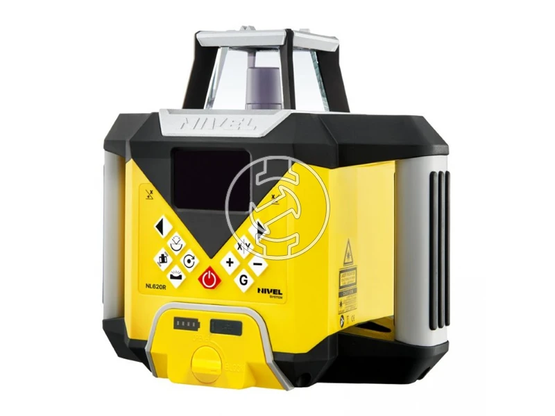 Nivel System NL620R forgólézer + RD600 jelfogó + SJJ állvány + LS-24 mérőléc