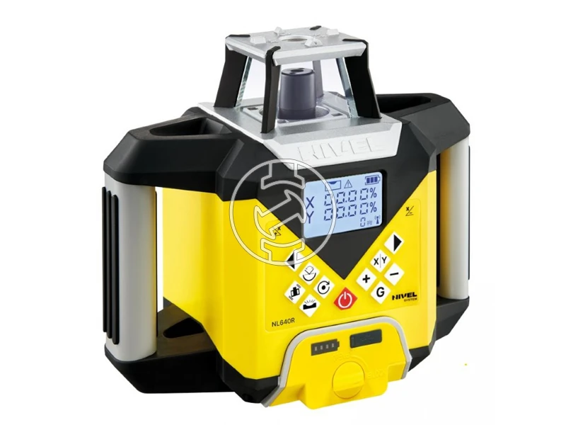 Nivel System NL640R forgólézer+ RD600 jelfogó + SJJ állvány + LS-24 mérőléc