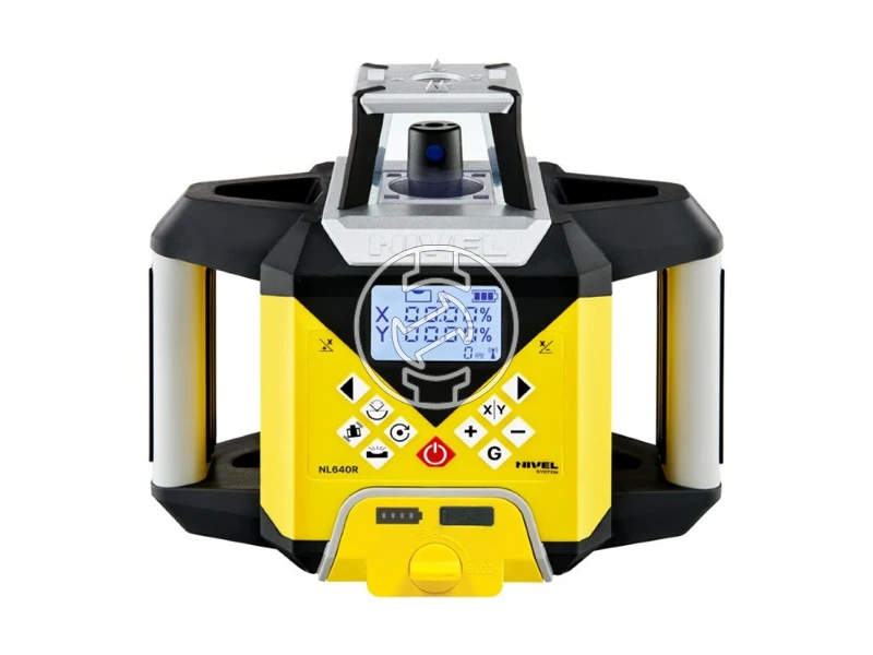 Nivel System NL640R forgólézer+ RD600 jelfogó + SJJ állvány + LS-24 mérőléc
