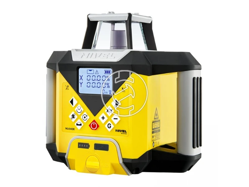 Nivel System NL640R forgólézer+ RD600 jelfogó + SJJ állvány + LS-24 mérőléc