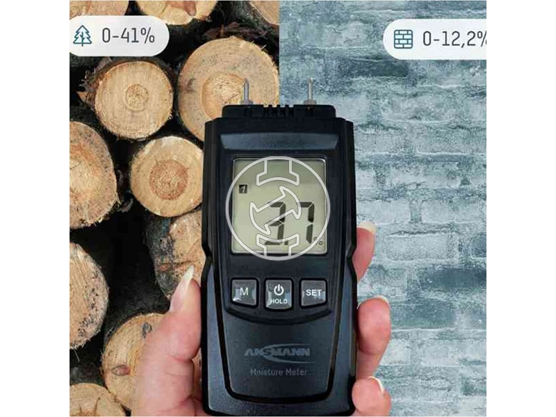 Ansmann nedvességtartalom-mérő 2 x AAA elem
