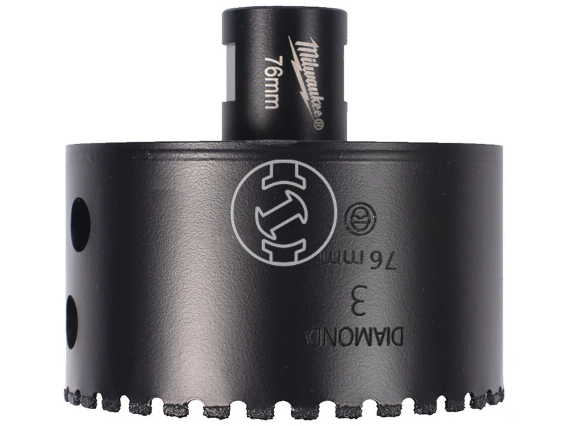 Milwaukee Diamond Max M14 gyémántfúrókorona sarokcsiszolóra 76 mm