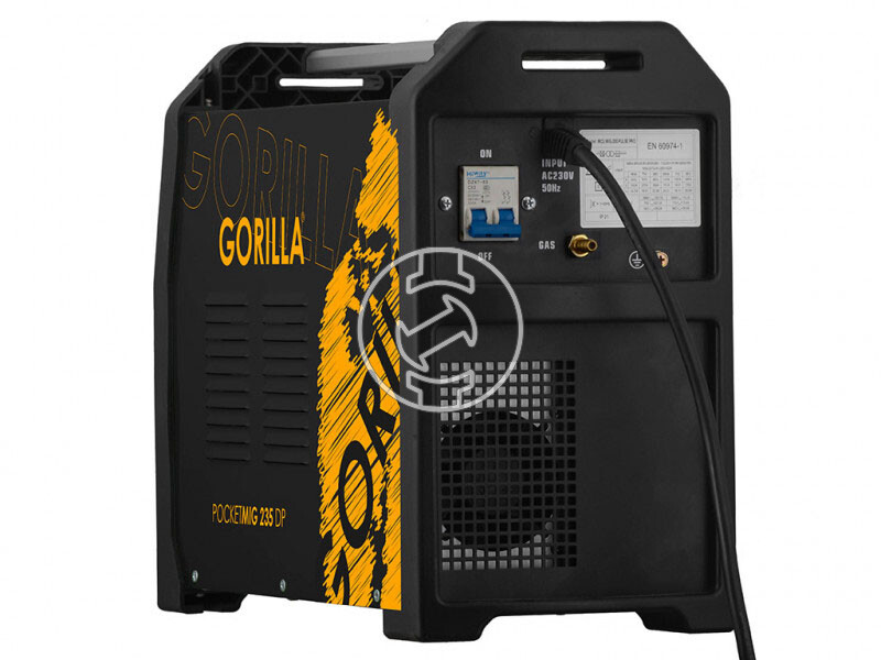 Iweld GORILLA POCKETMIG 235 DP fogyóelektródás védőgázas inverteres hegesztő