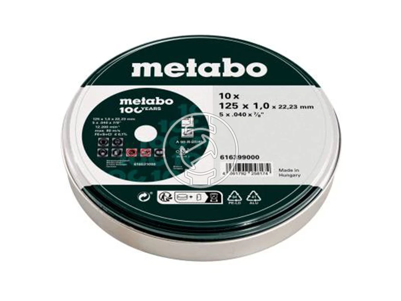 Metabo SP 125x1,0x22,23 Inox vágókorong