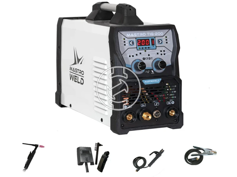 Mastroweld WSM-200 F volfrámelektródás inverteres DC hegesztő 20 - 200 A | 230 V