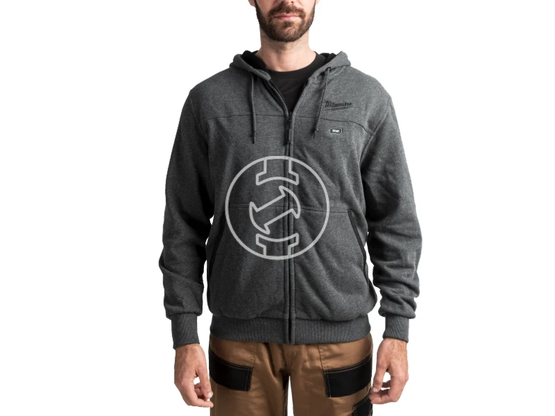 Milwaukee M12HHGREY3-0(2XL) fűthető pulóver