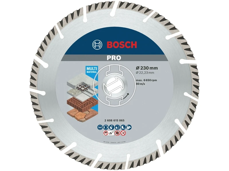Bosch Professional for Universal gyémánt vágótárcsa 230 x 22,23 mm