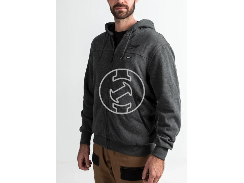 Milwaukee M12HHGREY3-0(2XL) fűthető pulóver