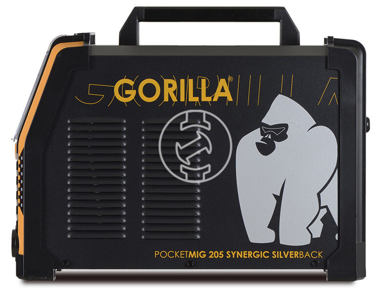 IWELD GORILLA POCKETMIG 205 SYNERGIC SILVER BACK hegesztő inverter