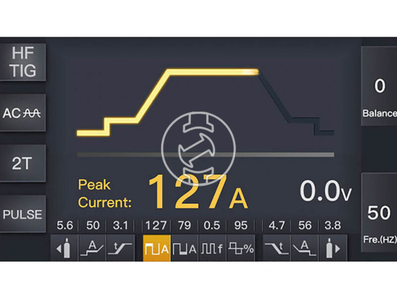 Iweld TIG 2400 AC/DC PFC volfrámelektródás inverteres AC/DC hegesztő