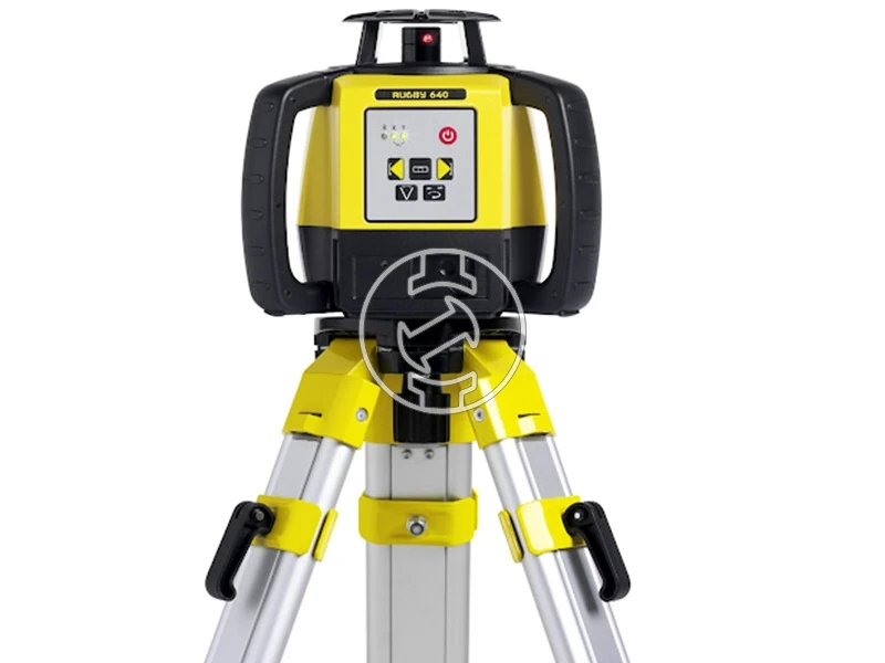 Leica Rugby 640 forgólézer + Rod Eye 160 vevoegység + CTP104 + méroléc