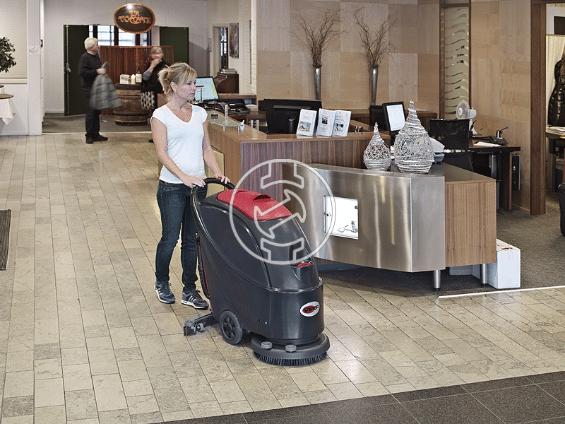 Nilfisk Viper AS 510B akkus padlótisztító