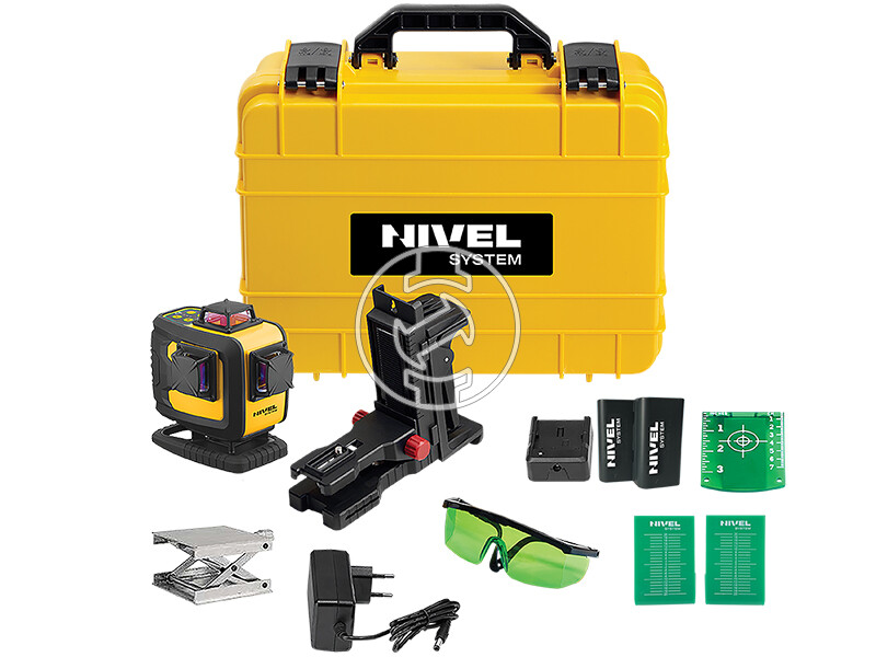 Nivel System CL4D-G 4x360 fokos zöld vonallézer