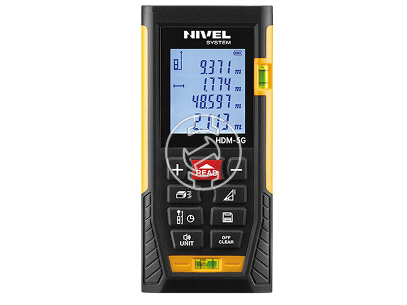 Nivel System HDM-5G 60 cm-es távolságmérő lézermutatóval