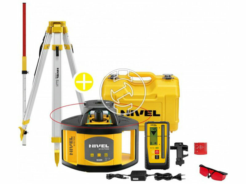 Nivel System NL500 + RD700 + SJJ1 + LS-24 forgólézer