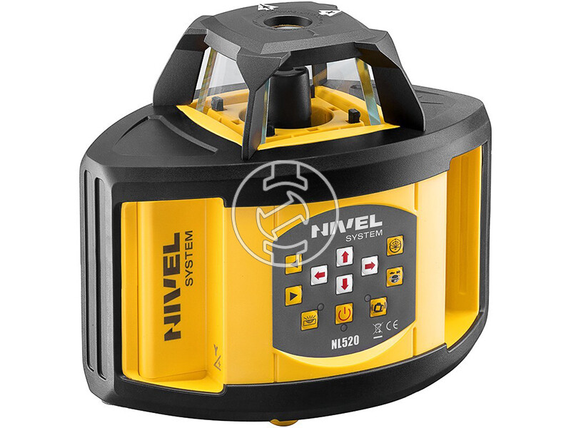 Nivel System NL520 forgólézer RD200 jelfogóval