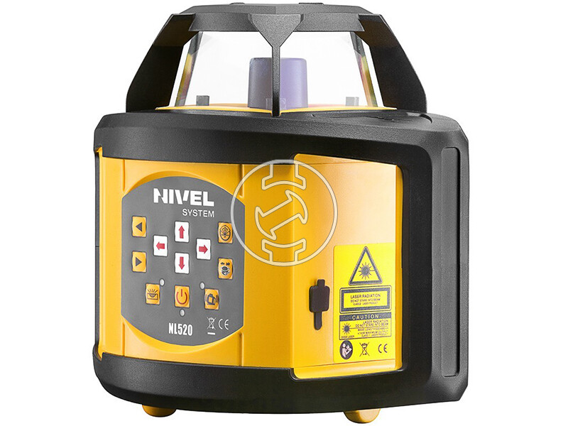 Nivel System NL520 forgólézer RD200 jelfogóval