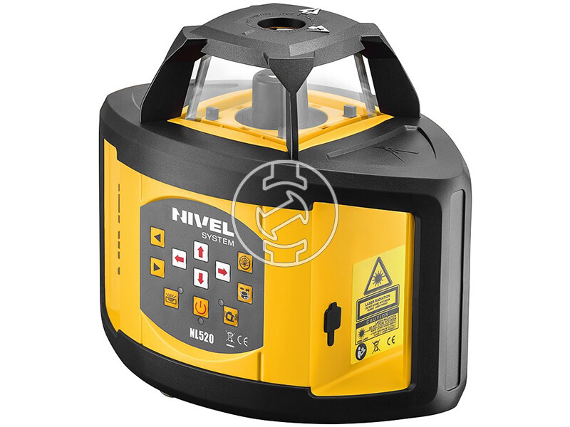 Nivel System NL520 forgólézer RD200 jelfogóval
