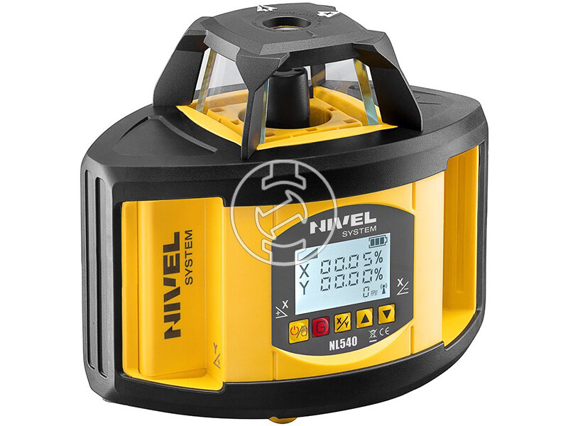 Nivel System NL540 forgólézer RD200 jelfogóval