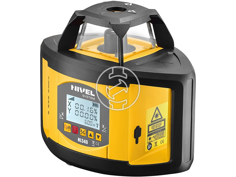 Nivel System NL540 forgólézer RD200 jelfogóval