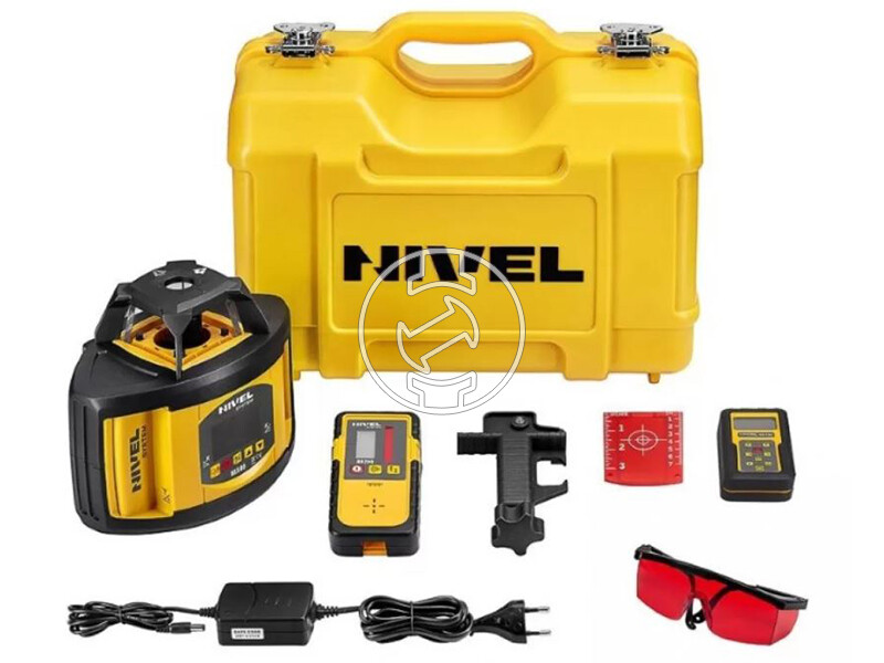 Nivel System NL540 forgólézer RD200 jelfogóval