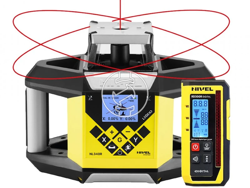Nivel System NL340R forgólézer digitális