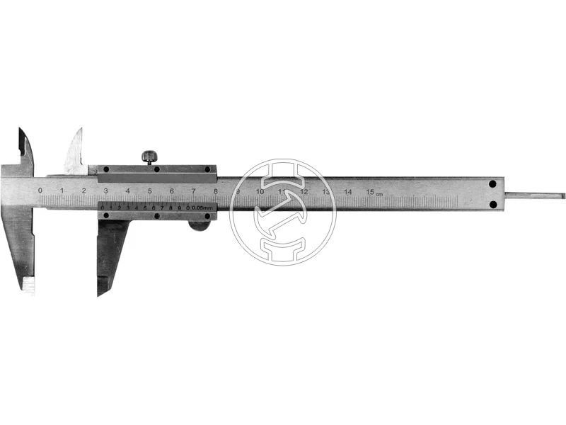 Kép: Noniuszos tolomero rozsdamentes acel INOX 0150 mm 005 mm beosztas.webp