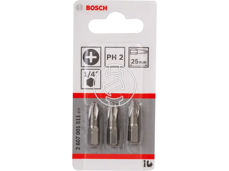 Bosch  phillips behajtóbit 3 db