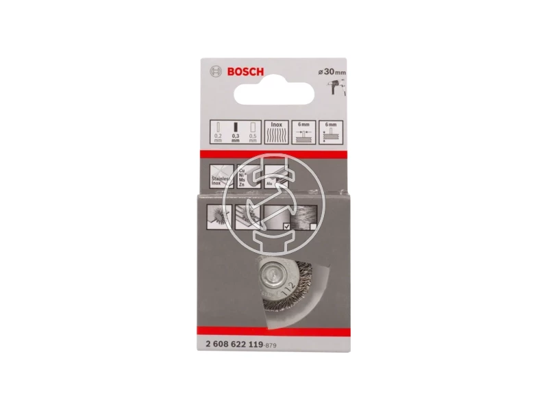 Bosch Clean for Inox 30 x 0,3 mm csapos lapos-drótkorong
