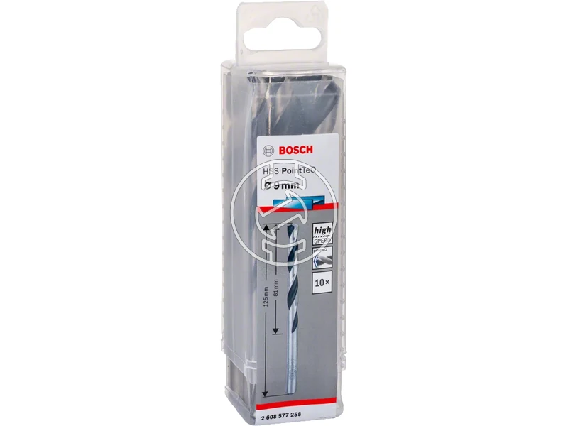 Bosch hss fémfúró 10 db