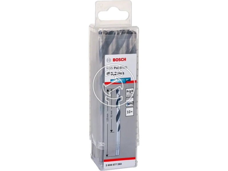 Bosch  hss fémfúró 10 db