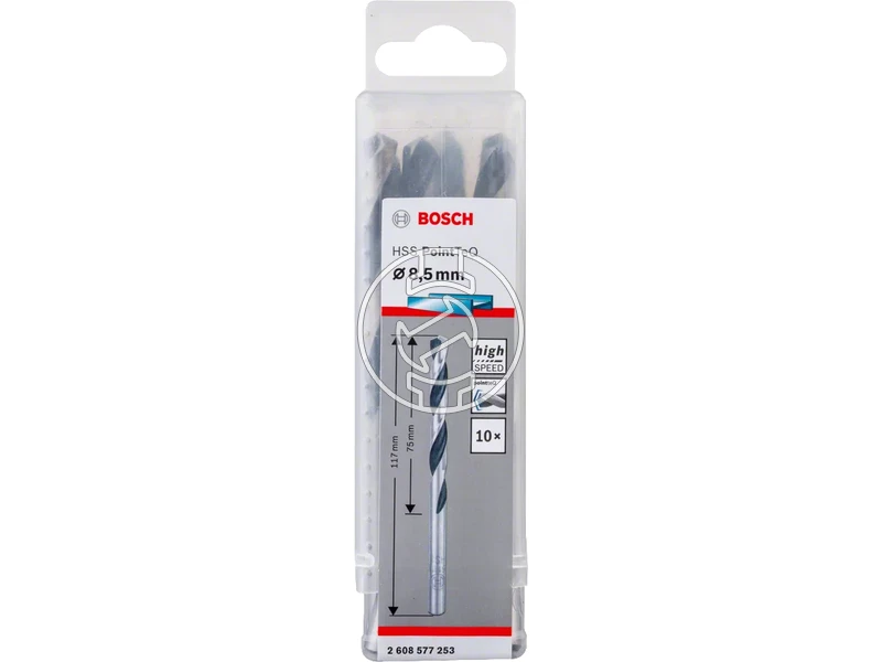 Bosch hss fémfúró 10 db