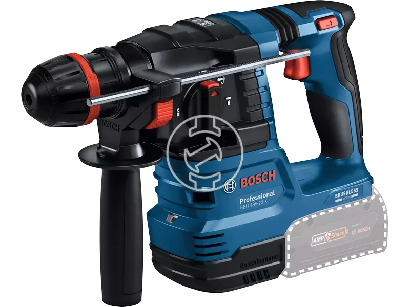 Bosch GBH 18V-22 X akkus fúró-vésőkalapács